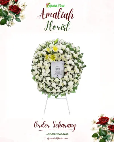 Krans Bunga Duka Cita di Payo Selincah